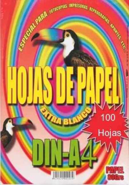 HOJAS DIN A-4 APROX 100
