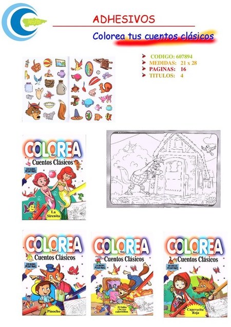 COLOREA TUS CUENTOS CLASICOS