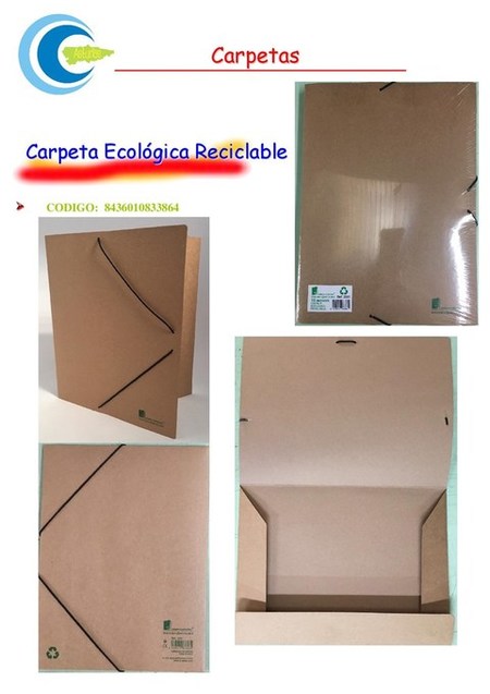 CARPETA ECOLÓGICA RECICLABLE