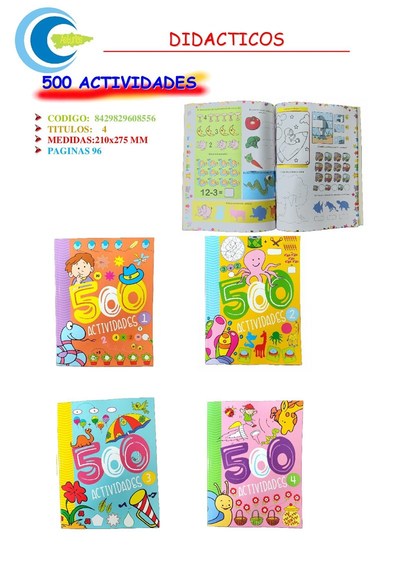 500 ACTIVIDADES