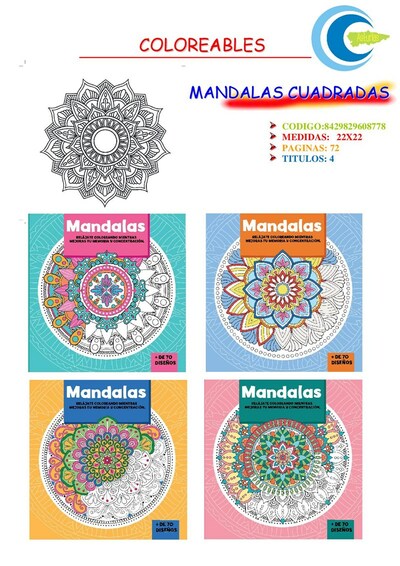 MANDALAS CUADRADAS
