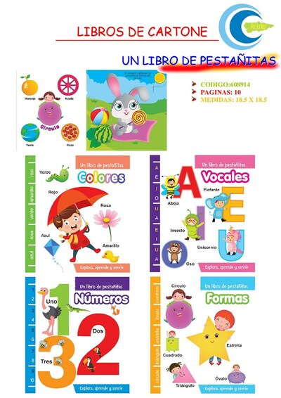 UN LIBRO DE PESTAÑITAS