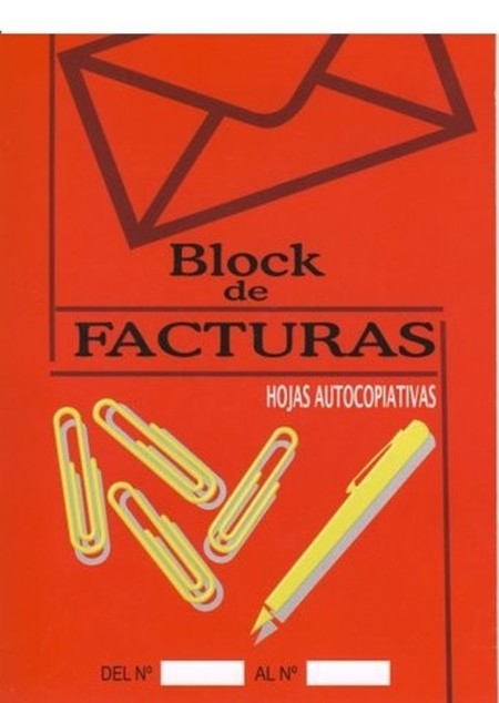 BLOCKS DE FACTURAS