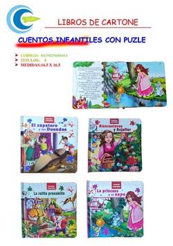 CUENTOS INFANTILES CON PUZLE